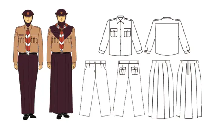 021. Penggalang Muslim PutrI