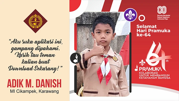 Pandu Diklat Pramuka Danish