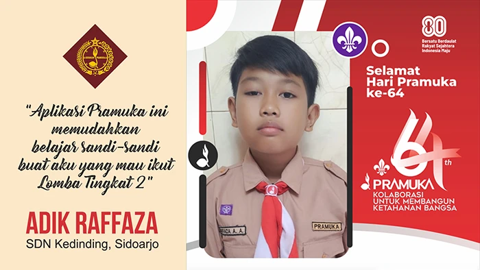 Pandu Diklat Pramuka Raffaza